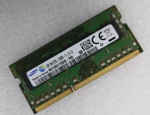 SAMSUNG 4GB DDR3 1600 ECC SODIMM RAM 1Rx8 EP3L-12800E-11 M474B5173QH0-YK0 204pin - Picture 1 of 3