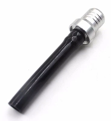 Silver Fuel Tank Valve Vent Black Air Breather Hose Tube MX Enduro Dirt Bike ATV - Image 1 of 4