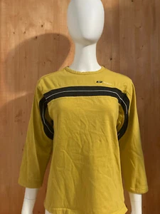 REEBOK EMBROIDERED LOGO YOUTH Unisex T-Shirt Tee Shirt L Large Lrg Long Sleeve - Picture 1 of 7