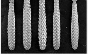 RALPH LAUREN - EQUESTRIAN BRAID - Silverware STAINLESS FLATWARE * YOUR CHOICE - Picture 1 of 3