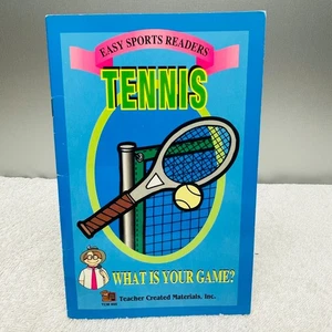 EUC Book: "Tennis. What Is Your Game?" Easy Sports Readers, Burton & Cogan - Imagen 1 de 17