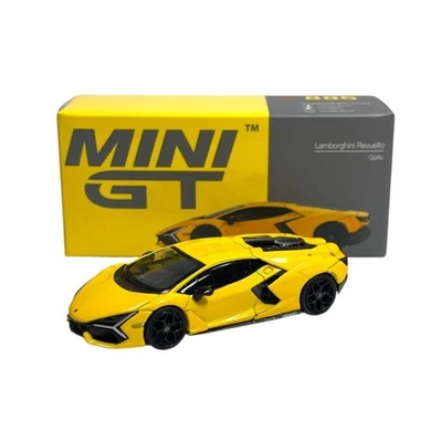 Modellino Auto Mini GT 1/64 Lamborghini Revuelto Giallo - Immagine 1 di 4
