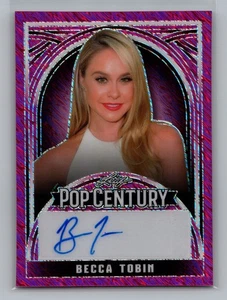 2013 Leaf Pop Century Becca Tobin Auto SSP /7 #BA-BT1 10972 - Bild 1 von 2