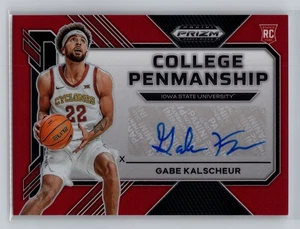2023 Panini Prizm Draft #CP-GBK Gabe Kalscheur Rookie Auto /199 - Bild 1 von 2