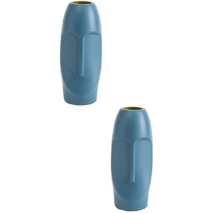  2 Pieces Blumenarrangement Halter Vase Ästhetische Hause Büro Modern - Bild 1 von 12