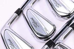 Titleist T200 2023 Irons / 5-PW+48° / Stiff Flex AMT Black S300 / N0 #7 Iron - Picture 1 of 7