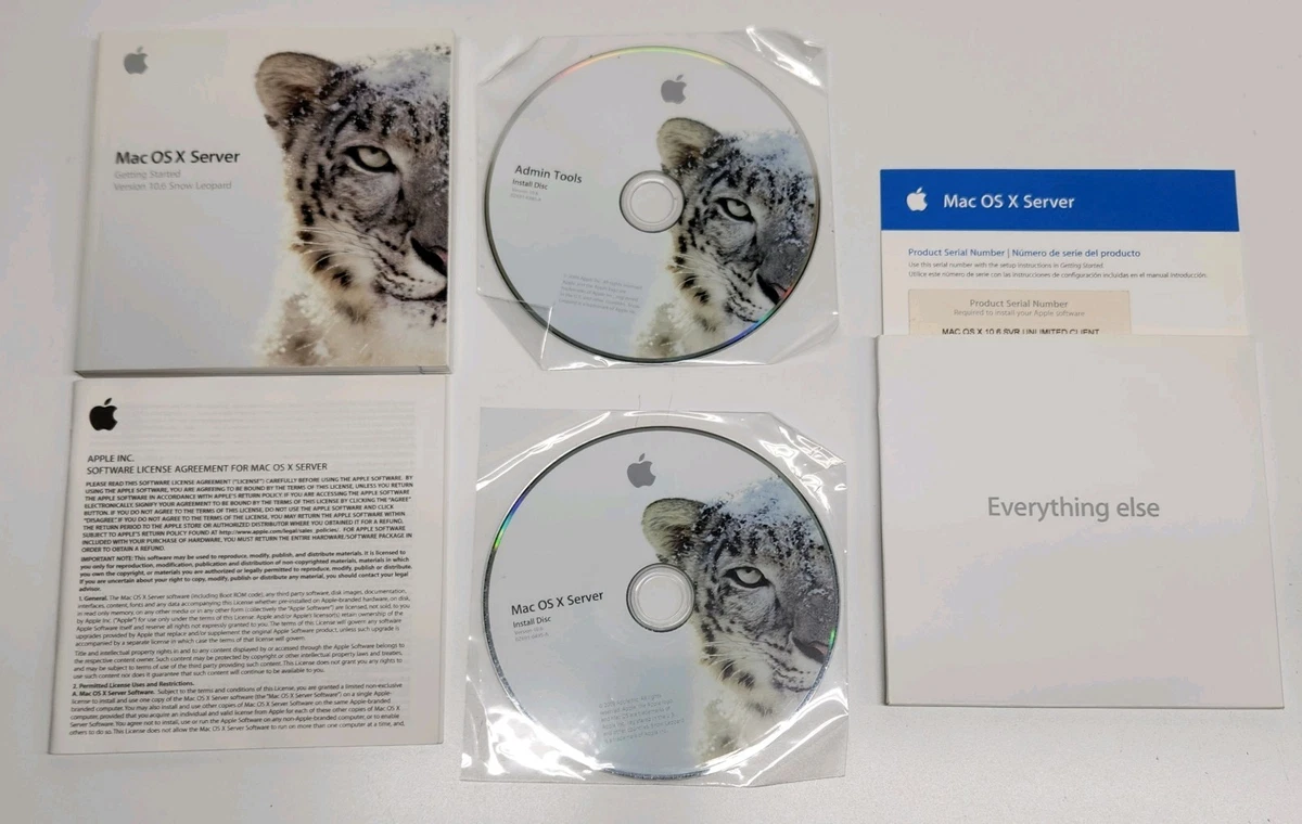 Mac Os X Snow Leopard for sale | eBay