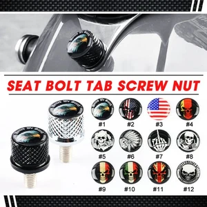 Motorcycle Rear Seat Bolt Tab Screw Nut for Indian Chief Roadmaster Scout - Picture 1 of 32
