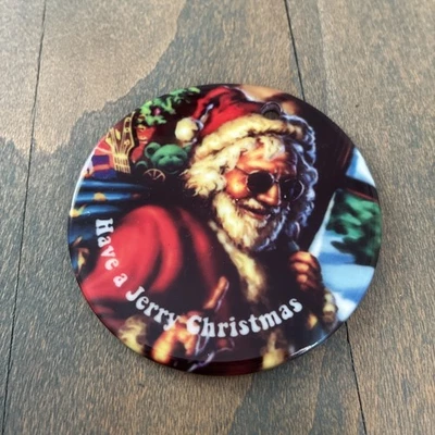 Jerry Garcia “Have a Jerry Christmas” Grateful Dead Ceramic Ornament (XM5) - Image 1 of 3