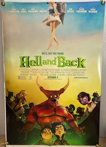 PÓSTER DE PELÍCULA HELL AND BACK DS ROLL ORIGINAL DE UNA HOJA BOB ODENKIRK (2015) - Imagen 1 de 1