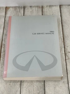 1993 Infiniti G20 Model P10 Series Genuine Factory Repair Shop Service Manual - Picture 1 of 4