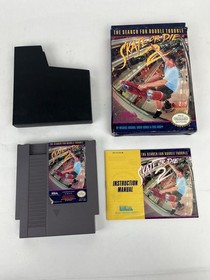 Skate or Die 2 NES Nintendo quasi completo! Autentico! Buone condizioni!
