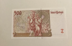 Portugal 500 Escudos Banknote Prefix 14A124058 (1496) - Picture 1 of 2