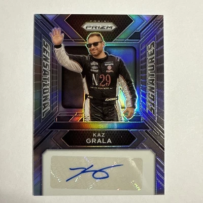 2024 Prizm Sensational Signatures Kaz Grala Auto T1 - Image 1 of 2