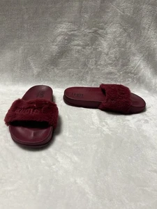 Puma Fenty Rihanna burgundy purple Fur Slide Gr. 6,5 37 - Bild 1 von 8