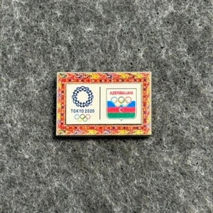 Tokyo 2020 Olympic Games Azerbaijan OLYMPIC COMMITTE NOC pin badge - Picture 1 of 1
