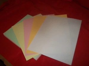NCR 1942 Carbon -less 5 Part Reverse Paper - 1 Ream 500 Sheets/100 Sets - Picture 1 of 3