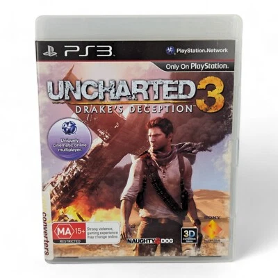 Uncharted 3: Drake's Deception PS3 (Sony PlayStation 3, 2011) - Image 1 of 4