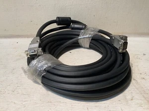 10m PREMIUM VGA EXTENSION CABLE 3-FOLD SHIELDED UL 2919 - Picture 1 of 3