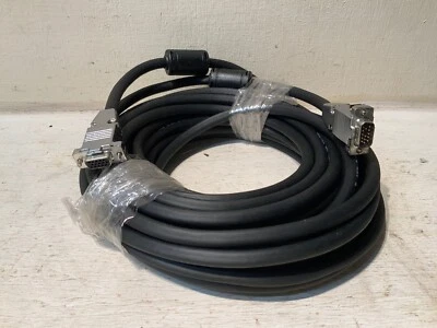 10m PREMIUM VGA EXTENSION CABLE 3-FOLD SHIELDED UL 2919 - Image 1 of 3