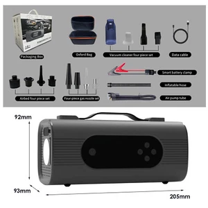 Cargador de batería 4000A 12V Booster coche arranque Jump Starter con bomba de aire - Imagen 1 de 7