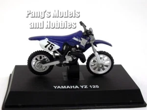 Yamaha YZ125 (YZ-125) Dirt Bike - Motocross 1/32 Scale Diecast Metal Models - Picture 1 of 2