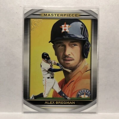 2019 Topps Gallery Masterpiece Alex Bregman #MP-11 - Image 1 of 4