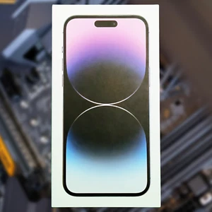 Smartphone Apple iPhone 14 Pro Max violet foncé 128 Go BOITE SEULE - Photo 1 sur 3