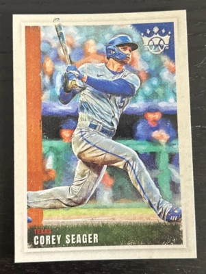 Corey Seager - 2022 Panini Diamond Kings - #33 - Texas Rangers - Image 1 of 2