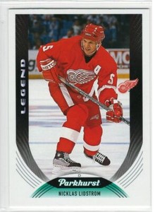Nicklas Lidstrom  2020-21 Parkhurst Hockey #323 Legend Red Wings