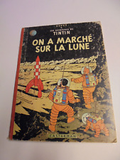 Tintin - On a marché sur la lune - B35 1964 - Complet bon état d'usage