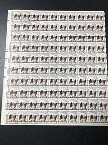 US 1596 13c Eagle and Shield Bureau Sheet of 100 Precancel Mint Never Hinged. - Picture 1 of 9