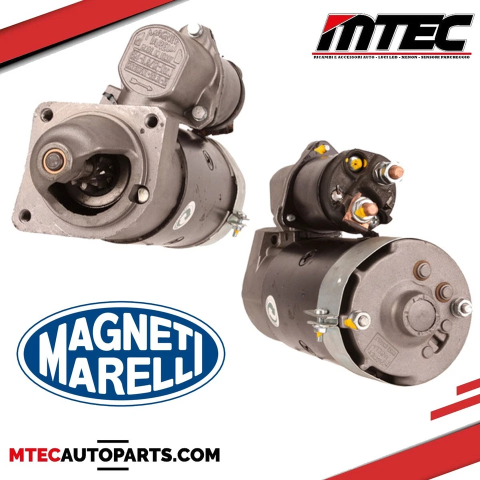 Starter Motor 12V 0,80 Kw Fiat 128 X1/9 Ritmo One Delta Prism 1.0 1.1 - Image 1 of 1