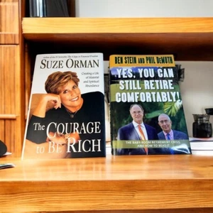 Suze Orman + Ben Stein Financial Book Bundle 2 Hardcover - Picture 1 of 7