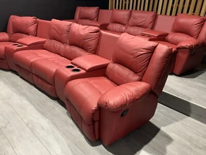 Red Home Theatre Lounges - Picture 1 of 5