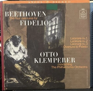 Beethoven Four Overtures Fidelio Klemperer Angel 36209 Philharmonia - Bild 1 von 3