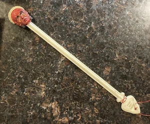 Vintage Native American back scratcher, kitschy  souvenir 50s 60 - Picture 1 of 6