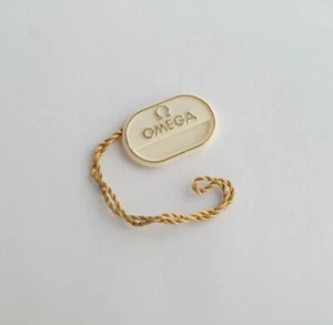 OMEGA SEAMASTER 2552.80.00 VINTAGE HANGTAG HANG TAG ETICHETTA DA APPENDERE - Foto 1 di 3