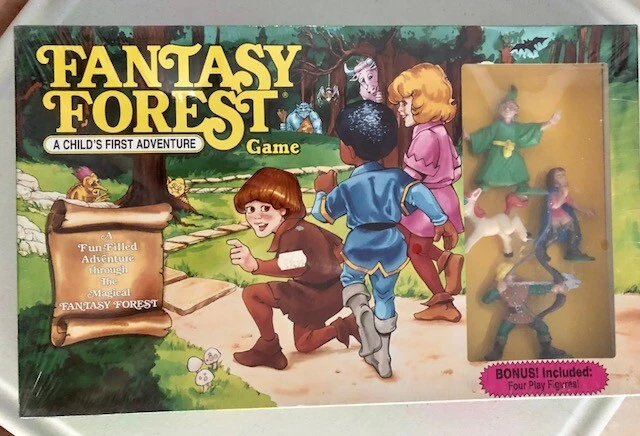 TSR Fantasy Forest Board Game D&D Cartoon Character Figures - New Sealed Rare! - Image 1 of 1