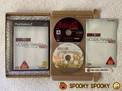 Biohazard Code Veronica PS2 SLPM-65022~3 - NTSC-J Japan VGC CIB - Tracked - Image 1 of 4