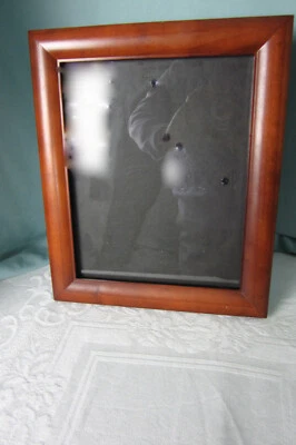 Marco de palo de rosa acabado a mano Nantucket 10 x13 ins pared o mesa nuevo en caja Foto 1 de 2