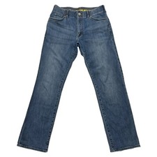 Lee Jeans Men's 30 X 30 Blue Straight Leg Regular Fit Extreme Motion