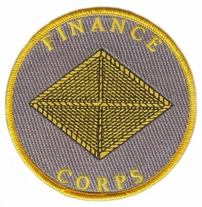 Parche del Cuerpo Financiero del Ejército - Imagen 1 de 1