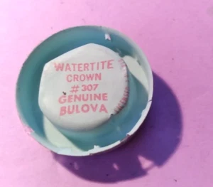 BULOVA WATCH CROWN 307 WATERTITE  b18#27 - Picture 1 of 4