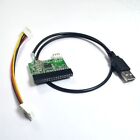 Kabel USB 1,44 MB 3,5" 34pin Interfejs dyskietki Sterownik Adapter Złącze Płytka PCB