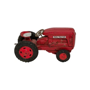 VINTAGE JAPAN FARM TRACTOR FRICTION TOY - Picture 1 of 5