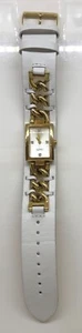 Esprit Damen Armbanduhr,Weiß/Gold/Silber,Quarz/Analog,Leder - Bild 1 von 6