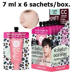 Cathy Doll Speed white CC Cream Green For white Skin Bright SPF 50 PA+++ 7 ml x - Picture 1 of 6