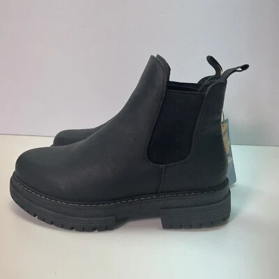 NUEVAS botas Chelsea Roxy Lorena II para mujer 7 negras punta redonda Foto 1 de 4