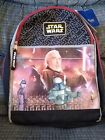 Star Wars Attack of the Clones Villains Jango Fett Count Dooku Large Backpack